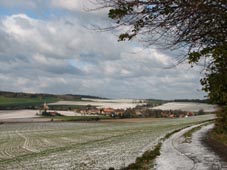 Winteranfang bei Friedersdorf